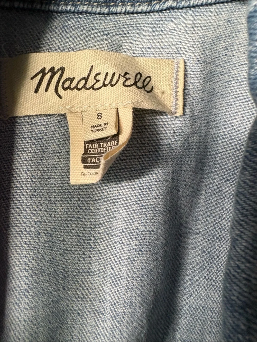 Madewell light pale